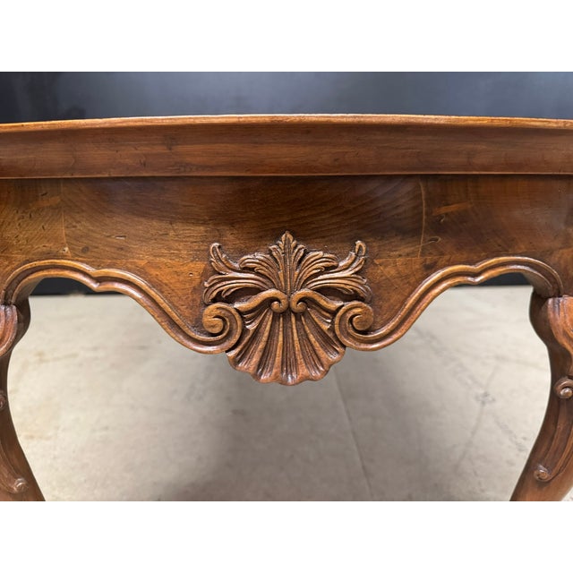 Brown Burr Walnut Coffee Table, 1920 For Sale - Image 8 of 14
