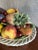 Large Mid 20th Century Italian Majolica Ceramic Fruit Basket For Sale In Washington DC - Image 6 of 12