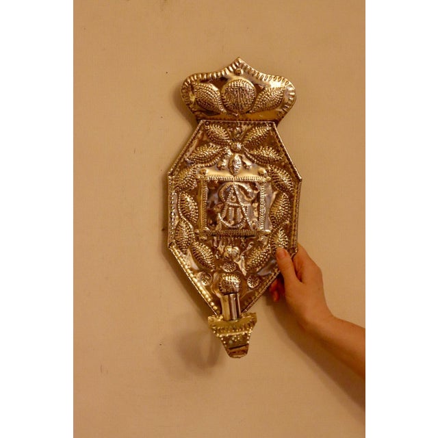 Mid-Century Swedish Brass Sconces, Set of 2 For Sale - Image 12 of 16