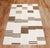 2010s White and Brown Modern Turkish Kilim Flatweave - 4'10" x 8'1" For Sale - Image 5 of 5