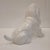 White Ceramic Basset Hound Sculpture, Germany, 1940s For Sale - Image 8 of 13