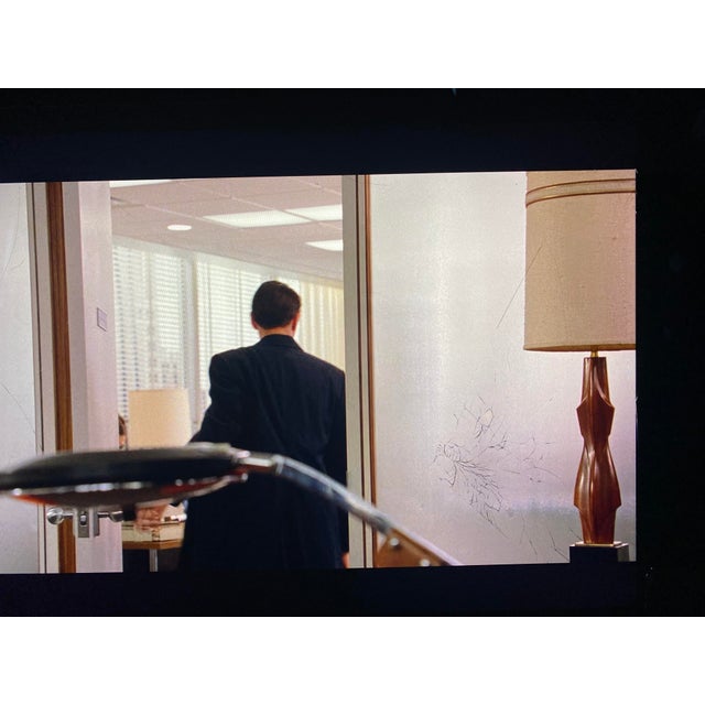 Sculpted Walnut Laurel Table Lamps, a Pair For Sale - Image 14 of 14