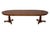Regency Style Twin Pedestal Extending Dining Table For Sale - Image 9 of 11