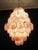 Large Vintage Italian Murano Chandelier with Pink Alabaster Disks, 1990s For Sale - Image 11 of 18