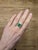 Gia Certified 2.2Ct Colombian Emerald & Diamond Ring in Solid 14k Gold, 9mm, Size 6.75 For Sale - Image 4 of 9