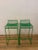 Vintage Stools in Metal, Set of 2 For Sale - Image 3 of 6