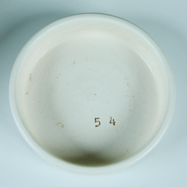 Ceramic Pro/Artisan Off White Planter for Architectural Pottery For Sale - Image 7 of 12
