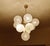 Large Italian Space Age Pendant Light in Glass, 1960s For Sale - Image 4 of 18