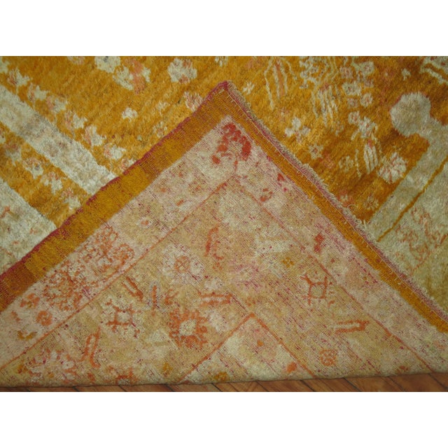 19th Century Angora Wool Oushak Rug - 8' x 10'3" For Sale - Image 14 of 18