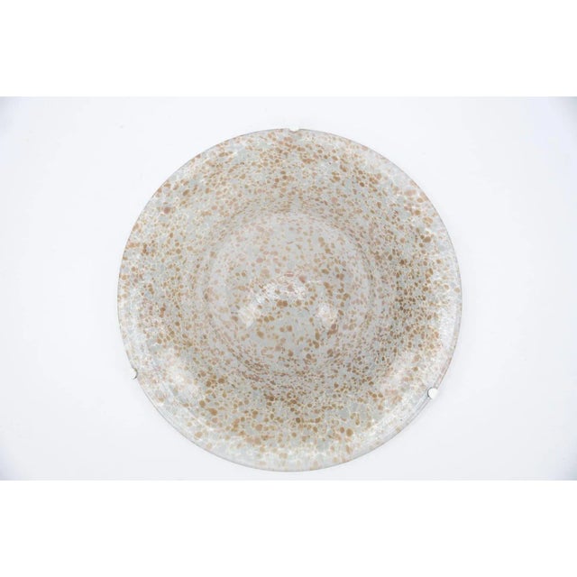 1960s Italian Murano Glass Mushroom Ceiling Lamp, 1960s For Sale - Image 5 of 13