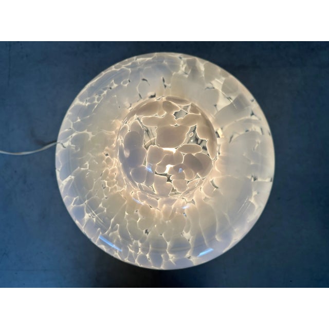 Murano Glass Table Lamp attributed to Mazzega, 1970s For Sale - Image 5 of 12