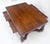 Wood Heavy Large 30x54 Spanish Colonial Solid Mahogany Italian Coffee Table w/ Drawer For Sale - Image 7 of 14