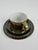 Mid-Century Scandinavian Olive Green Glazed Cups and Saucers, 1970s, Set of 12 For Sale - Image 9 of 18