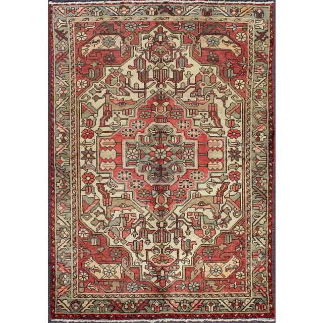 1940s Semi Vintage Lilihan Rug - 4′4″ × 6′6″ For Sale - Image 12 of 12