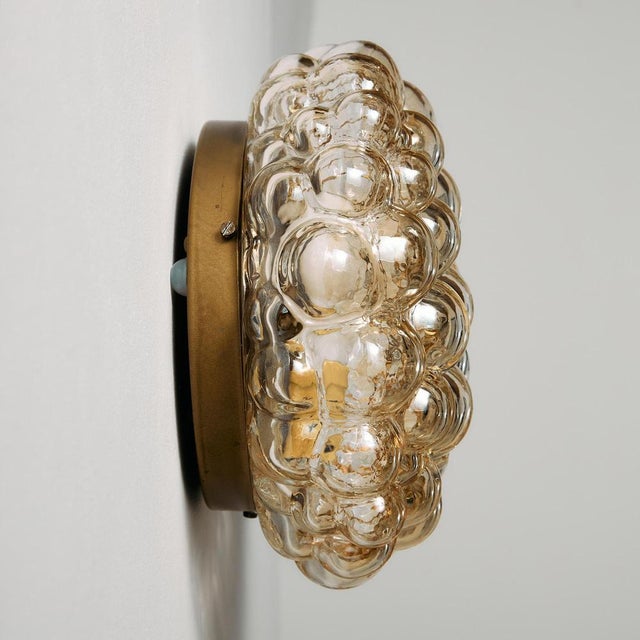Bubble Glass Wall Light by Helena Tynell for Limburg For Sale - Image 5 of 16