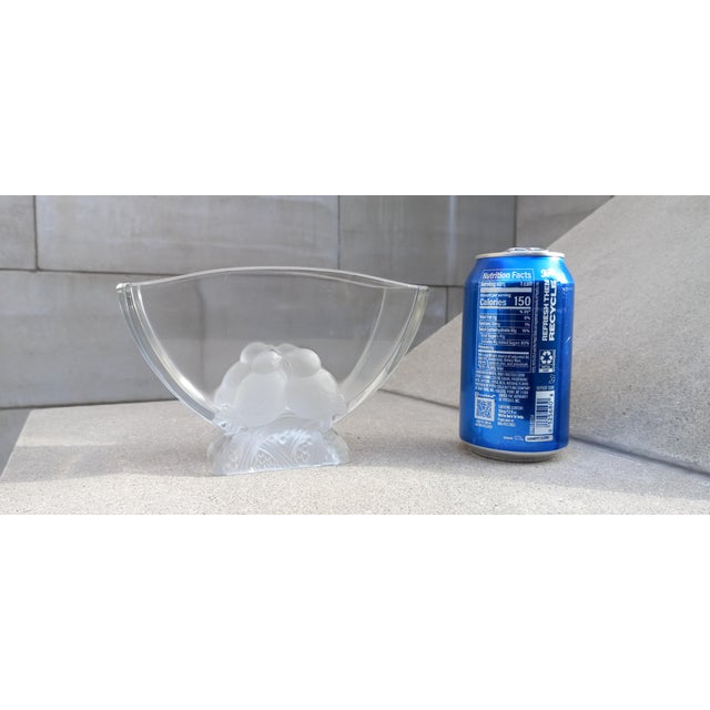 Verlys of America Lovebird Vase Crystal and Frost For Sale - Image 10 of 14