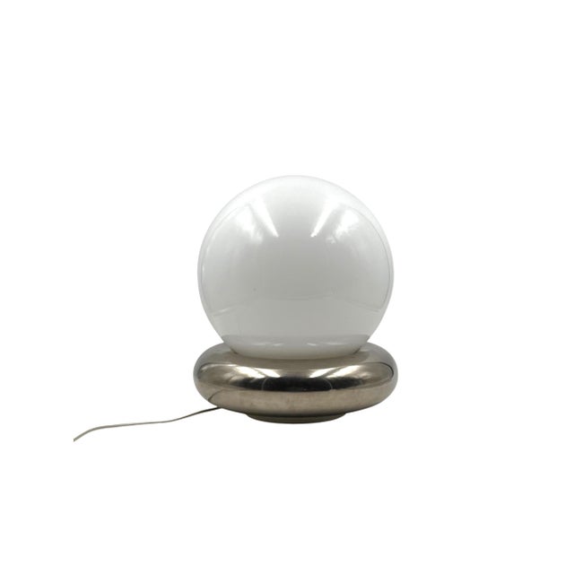 Mid-Century Modern 1970s Space Age Table Lamp, Italy For Sale - Image 3 of 10