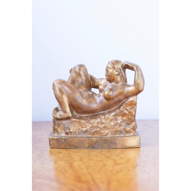 John Lundquist, Nude, Danae, 1920s, Plaster For Sale - Image 4 of 12
