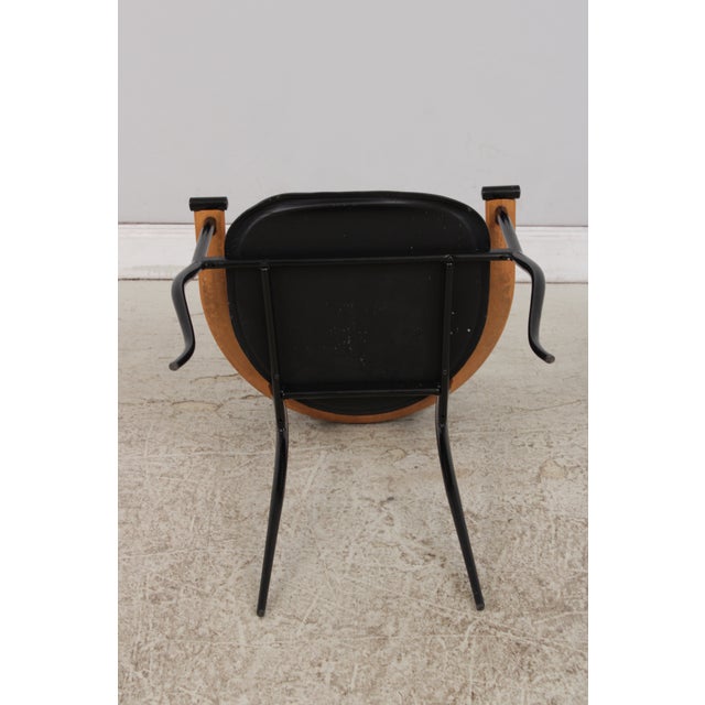 Arrbem Set of 4 Stiletto Arm Dining Chairs For Sale - Image 17 of 17