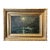 1912 j.s. Fraser Oil Painting Sailing Under Moonlight Nautical Seascape in PeriodGiltwood Frame For Sale
