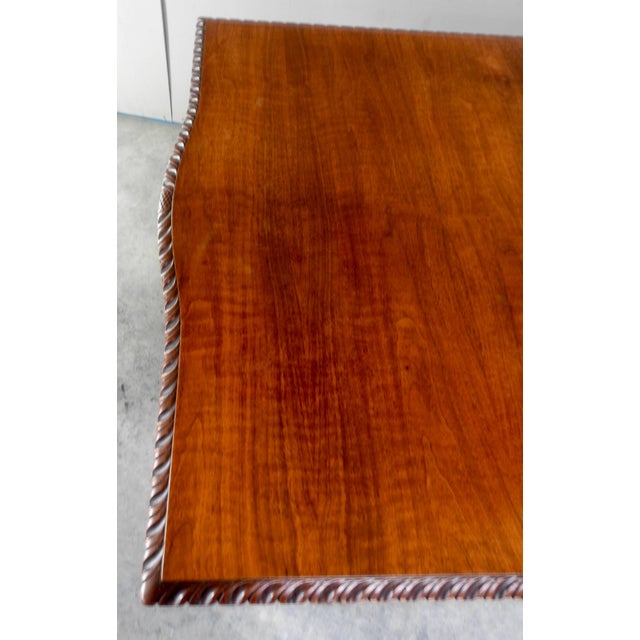 Early 20th Century Walnut Hairy Paw Dining Table For Sale - Image 9 of 11