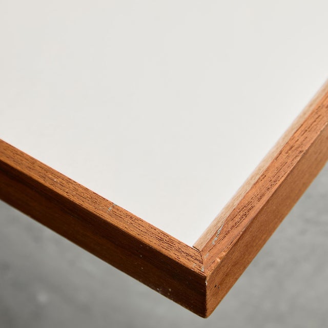 Teak Framed Mirror, 1960s For Sale - Image 6 of 8