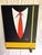 Jean Rouille' 1930s "Le Cravate" the Tie Poster--Wood ColorPlak-Mounted For Sale - Image 4 of 14