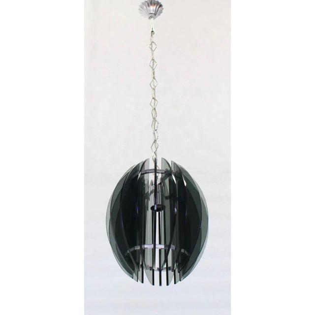 Mid-Century Modern Veca Italian Mid-Century Modern Pendant Light For Sale - Image 3 of 11