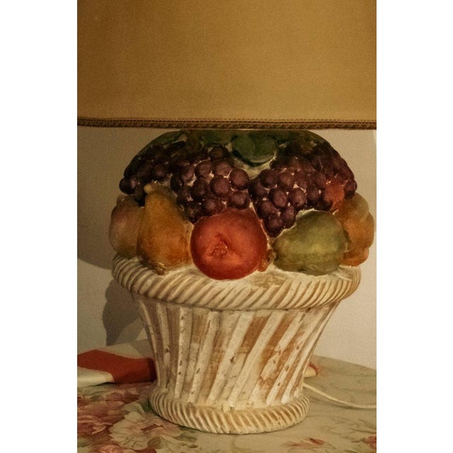 Italian Como Lamp in Porcelain, 1970s For Sale - Image 6 of 18