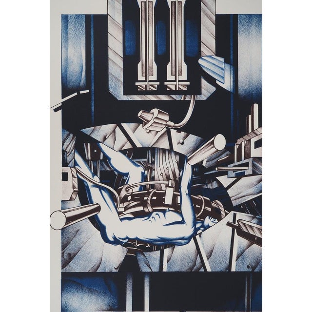 Francisco MELO Mechanical Composition Original color lithograph Signed in pencil On Arches wove paper, 53 x 74 cm (approx....