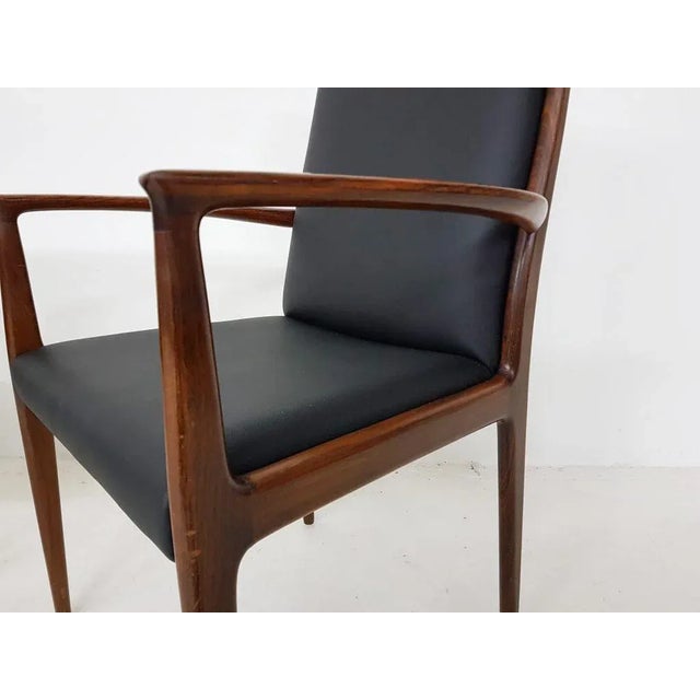 1950s Danish Rosewood Dining Chairs, 1950s, Set of 4 For Sale - Image 5 of 9