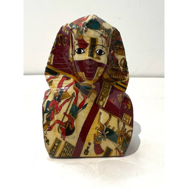 Traditional King Tut Egypt Figurine For Sale - Image 3 of 9