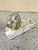 Classical Roman Vintage Classical Style Cast Cement Concrete Guardian Entry Lions - Pair For Sale - Image 3 of 16