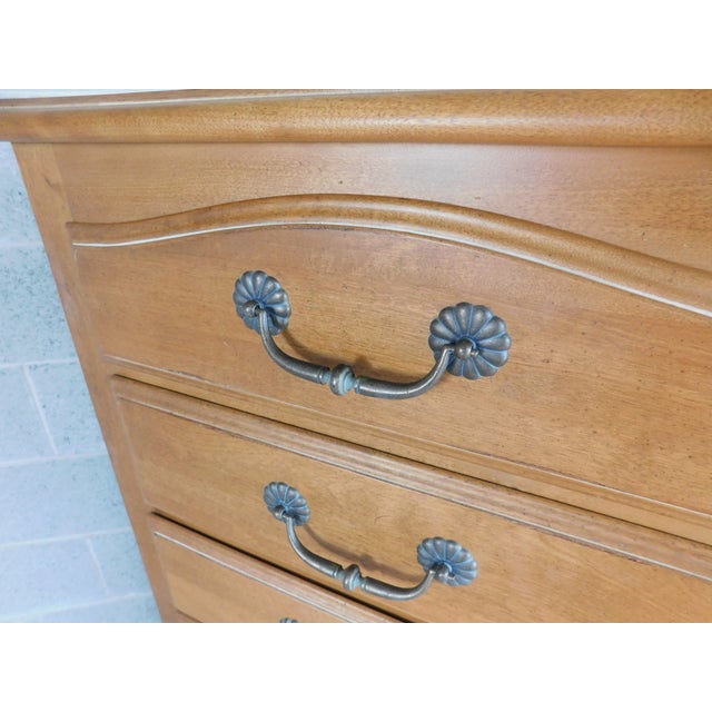 French Country Ethan Allen Country French Lingerie Chest 26-5224 Finish 246 For Sale - Image 3 of 11
