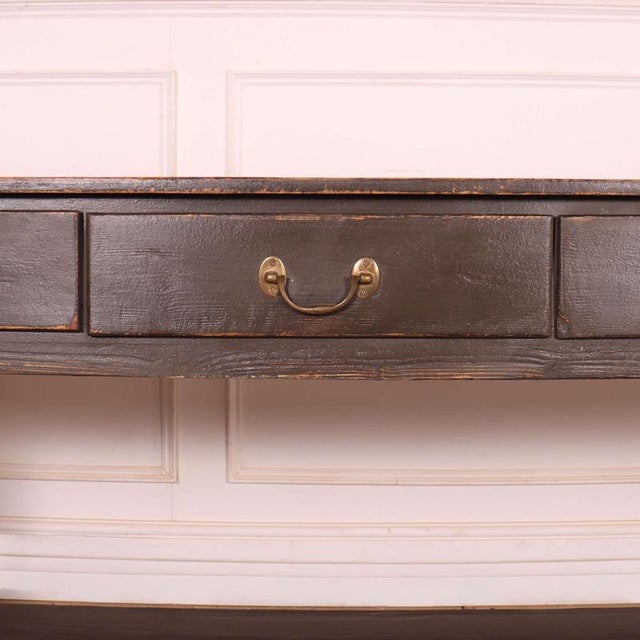 English Painted Potboard Dresser Base For Sale - Image 4 of 13