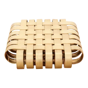 Early Knoll Power Play Bentwood Ottoman or Footstool by Frank Gehry, 1993