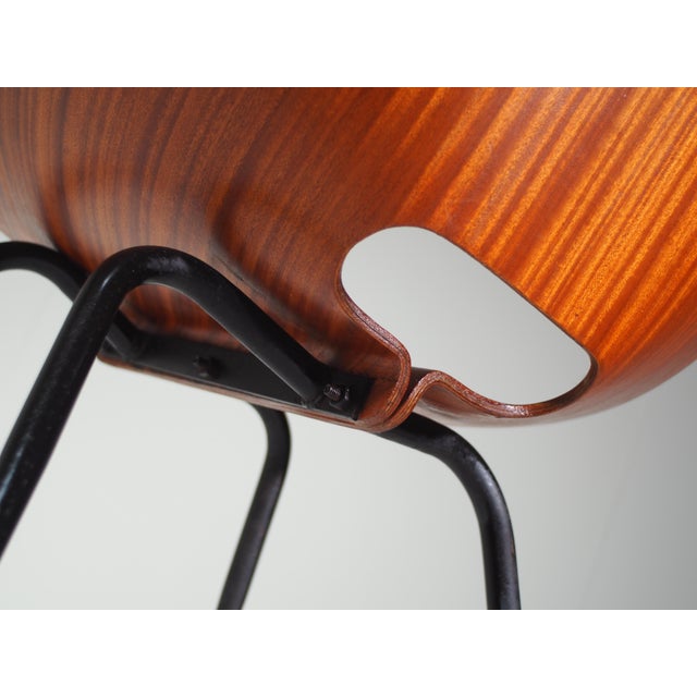 Chairs by Carlo Ratti for Industria Legni Curvati, 1955, Set of 2 For Sale - Image 10 of 12