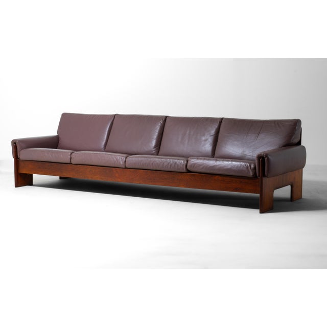 Vintage Loft Sofa in Leather, Italy, 1970s For Sale - Image 14 of 18