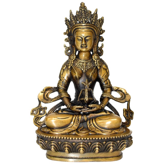 Tibetan Amitayus Buddha For Sale - Image 13 of 13