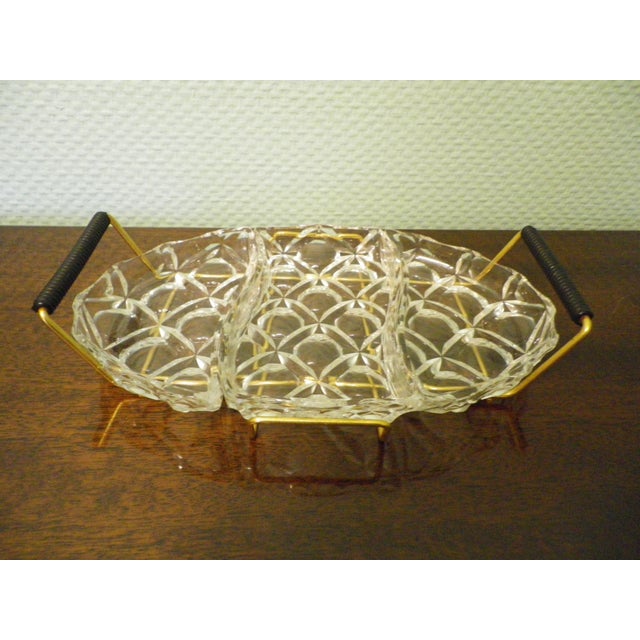 1960s Hollywood Regency Serving Dishes and Platter, France, 1950s-1960s, Set of 4 For Sale - Image 5 of 16