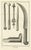 Beige Antonio Baratti, Hooked Instrument and Sickle Knife, Diderot Chirurgie Plate Xx, 1772, Engraving For Sale - Image 8 of 8