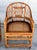 Wood Brighton Pavilion Style Scorched Bamboo Chairs-a Pair For Sale - Image 7 of 11