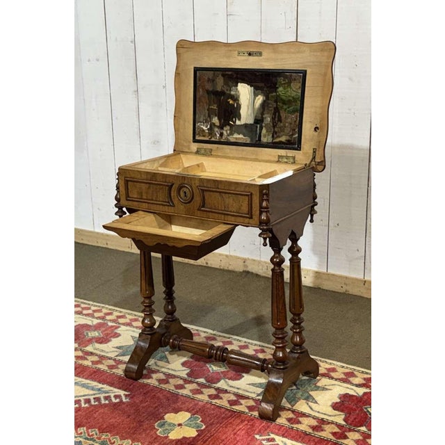 19th Century Walnut Dressing Table For Sale - Image 16 of 18