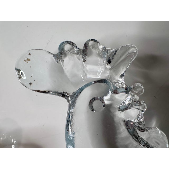 Glass Art Suncatcher in the shape of a Rooster by Bertil Vallien for Boda, Sweden, 1970s For Sale - Image 8 of 13