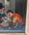 17th Century 17th Century Dutch Old Master Oil on Panel Painting of a Tavern Scene Signed Ostade For Sale - Image 5 of 11
