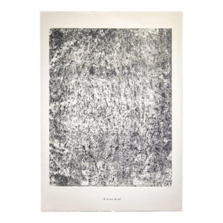 Jean Dubuffet - the Wall of Sol - Original Lithograph - 1959 For Sale