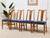 Mid 20th Century Blue Vintage Mid Century Dining Chairs For Sale - Image 5 of 7
