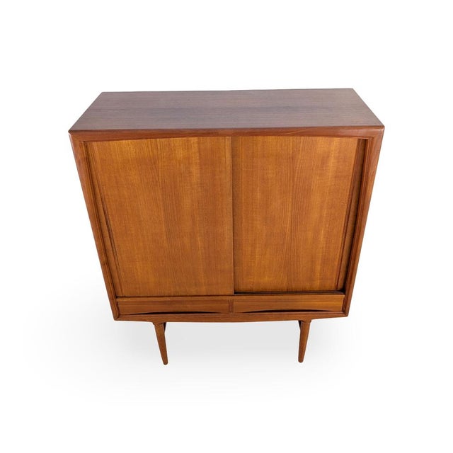 Mid-Century Teak Cabinet by Axel Christensen for ACO Furniture For Sale - Image 4 of 12