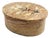 Vintage Floral Inlay Stone Box For Sale