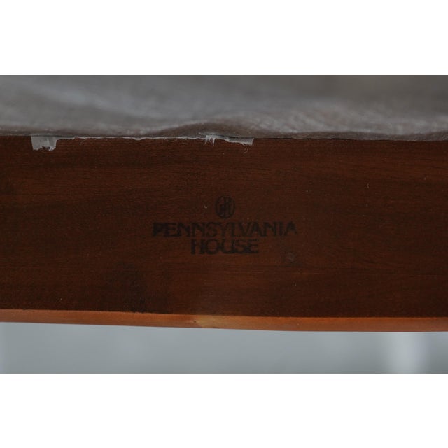 Set of Six Pennsylvania House Mahogany Dining Chairs For Sale - Image 17 of 18